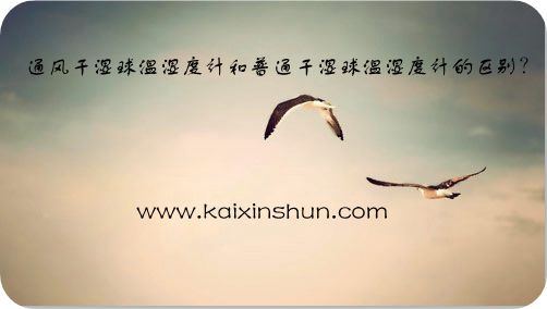 通風干濕球溫濕度計和普通干濕球溫濕度計的區(qū)別