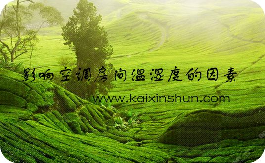影響空調(diào)房間溫濕度的因素